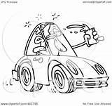 Drunk Driver Cartoon Clip Toonaday Outline Illustration Royalty Rf Clipart Leishman Ron License 2021 sketch template