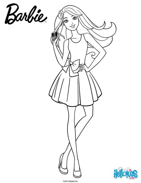 barbie coloring pages   png jpeg eps