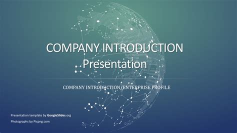 company introduction powerpoint template business finance google