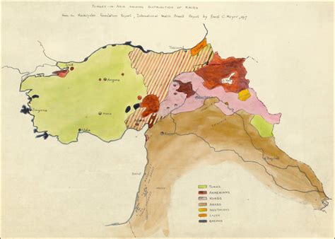 ethnic map  ottoman empire