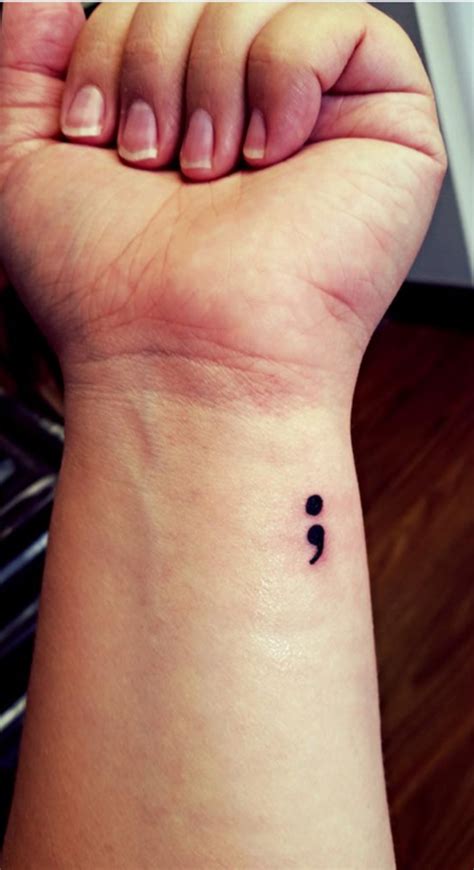 Heres The Beautiful Reason People Are Getting Tattoos Of Semicolons