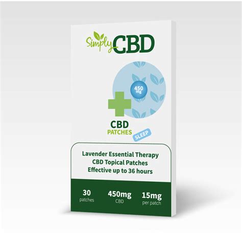 cbd patches  lavender  sleep  patches mg  patch