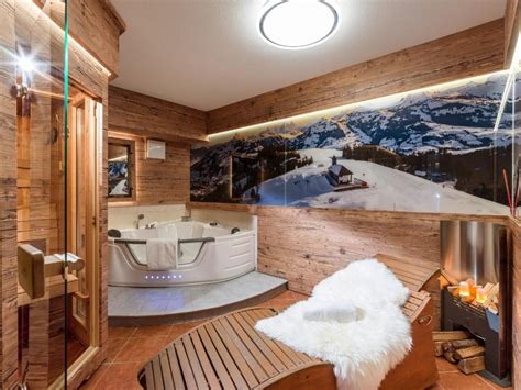 apartment mit privater sauna  kirchberg  tirol  den kitzbueheler alpen oesterreich