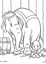Dumbo Coloring Pages Baby Disney Mom Mother Elephant Online Book Kidsdrawing Colour Printable Drawing Cool Kids Mrs Animal Sheet Getcolorings sketch template