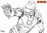 Marvel Coloring Pages Iron Man Comics Bubakids sketch template