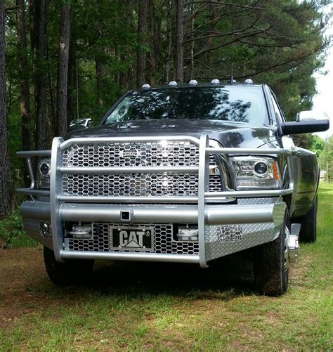 ram 3500 with ranch hand bumper brush guards pinterest dodge