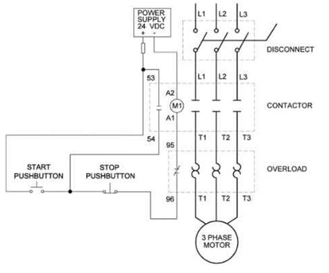 overload relay connection diagram types  applications