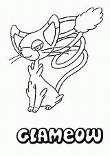 Pokemon Coloring Pages Cards Glameow Card Print Color Printable Colouring Drawing Victini Scizor Getdrawings Getcolorings Library Clipart Comments Adventure Join sketch template