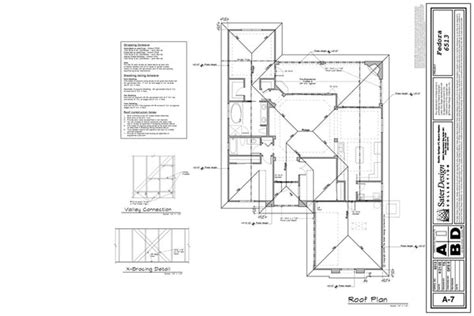 roof layout sheet    sater design collection