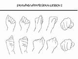 Drawing Reference Hand Hands Manga Fist Draw Pose Deviantart Character References Lesson Tutorial Use Without Choose Board Enregistrée Depuis sketch template