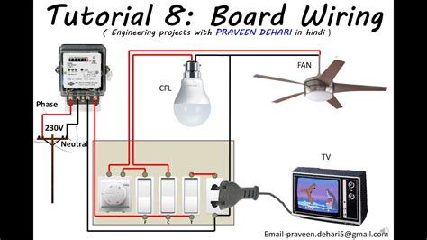 electrical board wiring tutorial  youtube