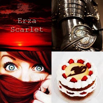 erza scarlet aesthetic aesthetics pinterest scarlet  anime
