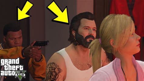 Gta 5 Michael Has Sex With Tracey And Franklin Kills Michael Youtube