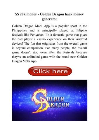 money golden dragon hack money generator  money cheats