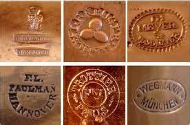 antique copper makers marks makers mark copper  brass antiques