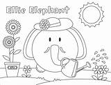 Phonics Coloring Pages Ellie Dltk Zoo Elephant Printable Bingo Cards Drawing Worksheets Halloween Winter Hanukkah Fresh Squash Grade Getcolorings Kids sketch template