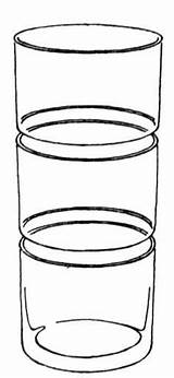 Vasos Bicchiere Pretende Compartan Disfrute Motivo Niños sketch template