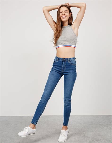 bershka jeans primavera verao  mad moda