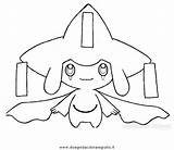 Jirachi Dessiner Ludinet Cartoni Pokémon sketch template