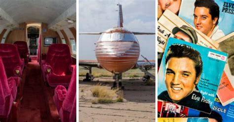 elvis presley s untouched 1962 jet is up for sale the interior is