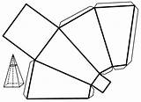 Cuerpos Geometricos Armar Geometricas Piramide Prisma Prismas Recortar Geometria Actividades Redondos Geométricos Pirámides sketch template