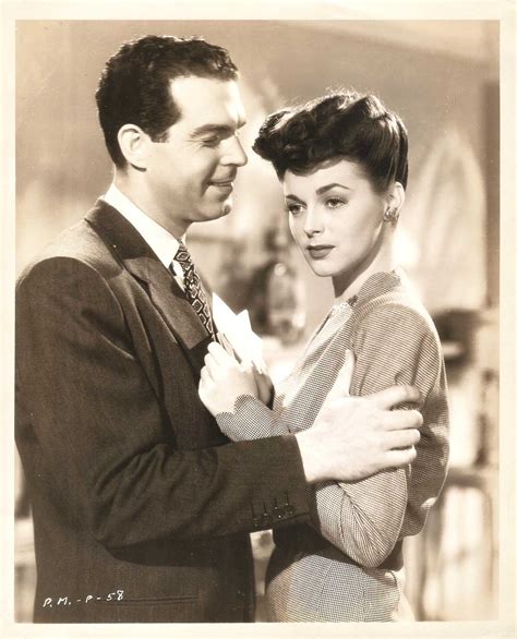 Marguerite Chapman And Fred Mcmurray In Pardon My Past Original Vint