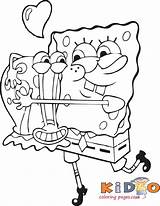 Spongebob Sandy Cheeks Kidocoloringpages Guppies sketch template