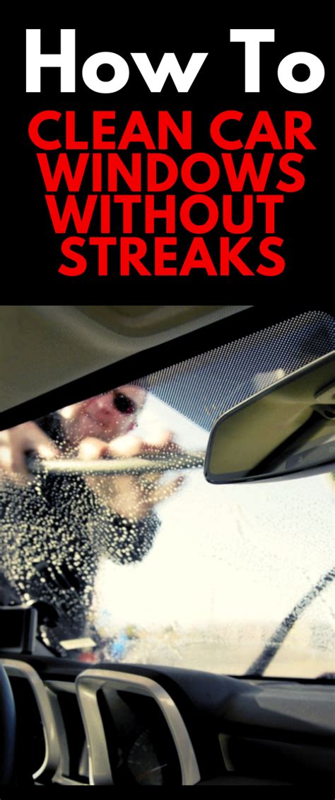 clean  car windows  streaks cleaning car windows