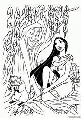 Pocahontas sketch template