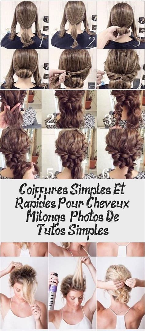 Simple And Quick Hairstyles For Medium Length Hair Photos Of Simple