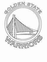 Coloring Pages Warriors Golden State Nba Thunder Basketball Okc Oklahoma City Logo Getcolorings Print Sheets Color Getdrawings Popular Colouring sketch template