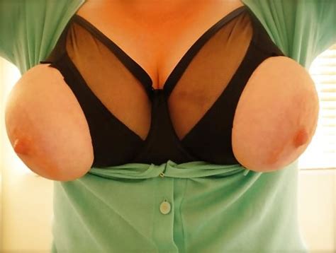 bigtits nipple hole cut out nursing maternity and shelf bras 16 h