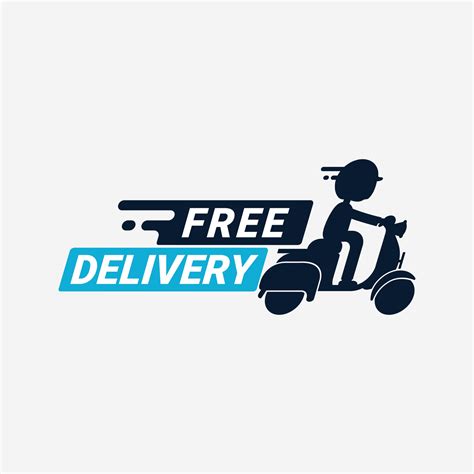 shipping delivery service logo badge  vector art  vecteezy