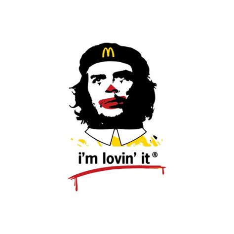 T Shirt Che Guevara Parody Mac Donald S White