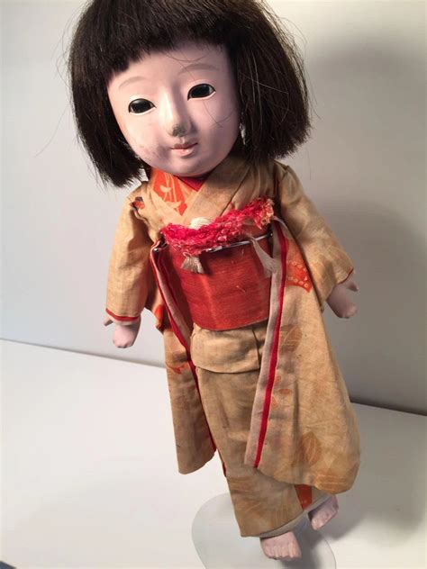 vintage japanese ichimatsu gofun doll circa 1940 precious memories