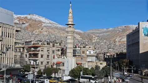 bomb blast  military checkpoint  syrian capital damascus world news sky news