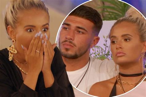 love island s molly mae fuming as belle throws water in her face in vicious spat