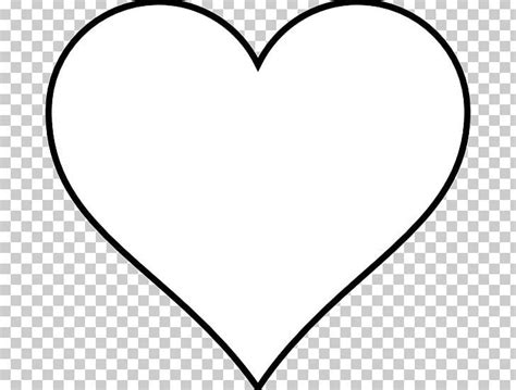 heart outline png angle area black black  white byte heart