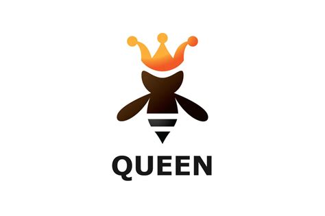 queen bee logo template creative daddy
