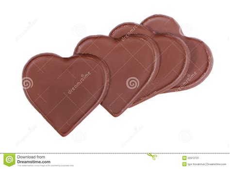 heart shaped chocolate stock image image  coffee closeup