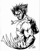 Wolverine Coloring Pages Kids Printable Online sketch template