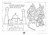 Masjid Batam Yayasan sketch template