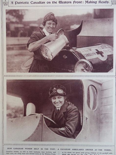 patriotic canadian woman vad ambulance driver canadian red cross wwi ww ebay canadian