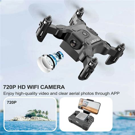 mini drone drc  selfie wifi fpv hd camera foldable arm quadcopter dealjas