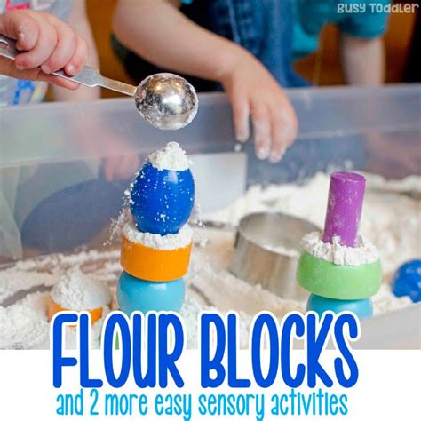 sensory activities  toddlers busy toddler