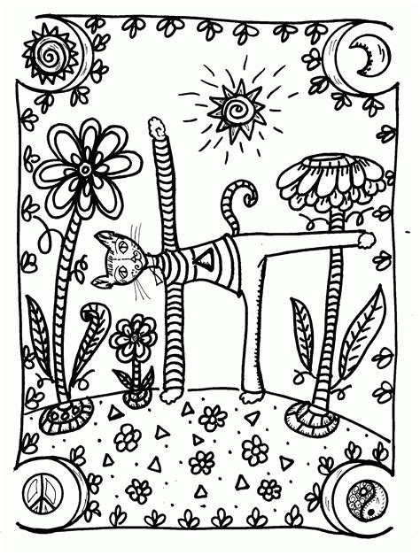 yoga coloring pages   yoga coloring pages png images
