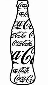 Coke Coca sketch template