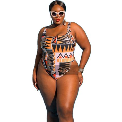 buy bkning xl 4xl plus size one piece bathing suit for