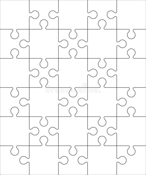 puzzle template  pieces template