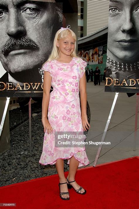 actress bree seanna wall arrives at the premiere of hbo s deadwood